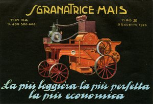 Farm Machinery. Suzzara, 1925